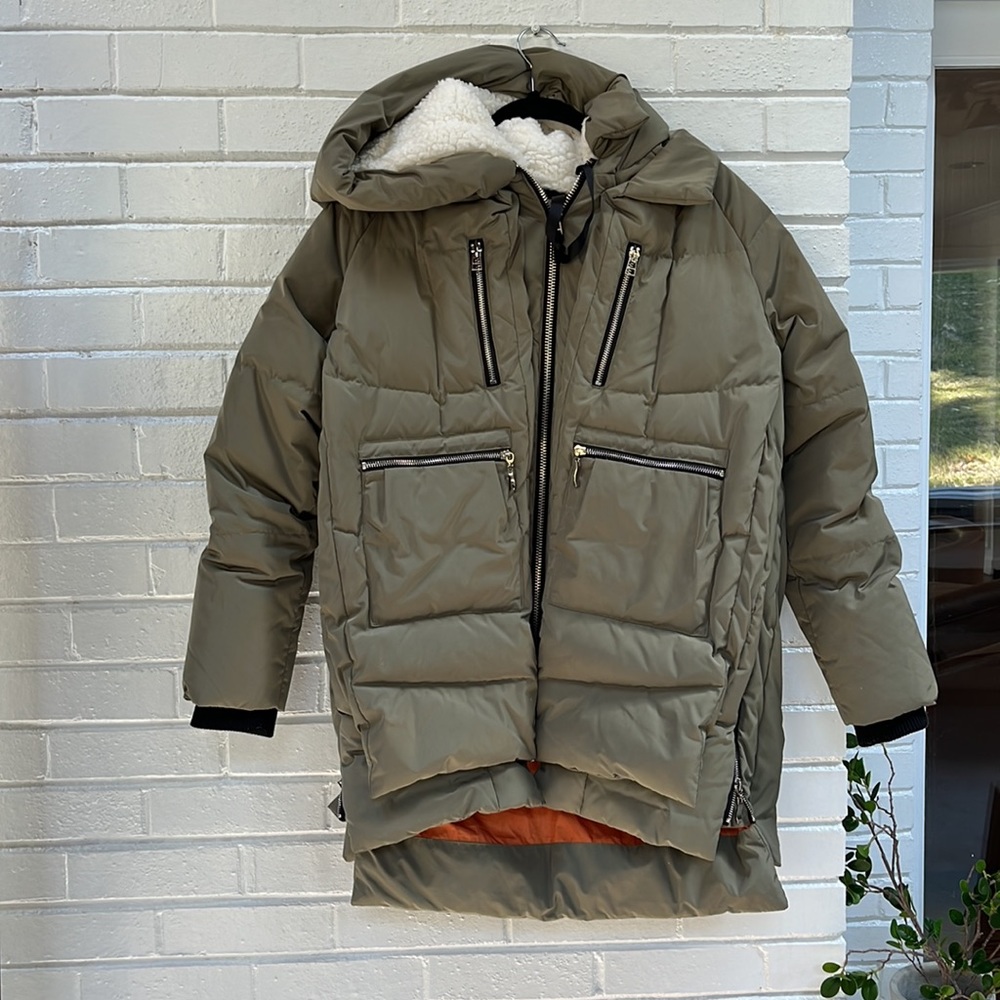 Orolay Women’s Down Puffer Jacket Green XS